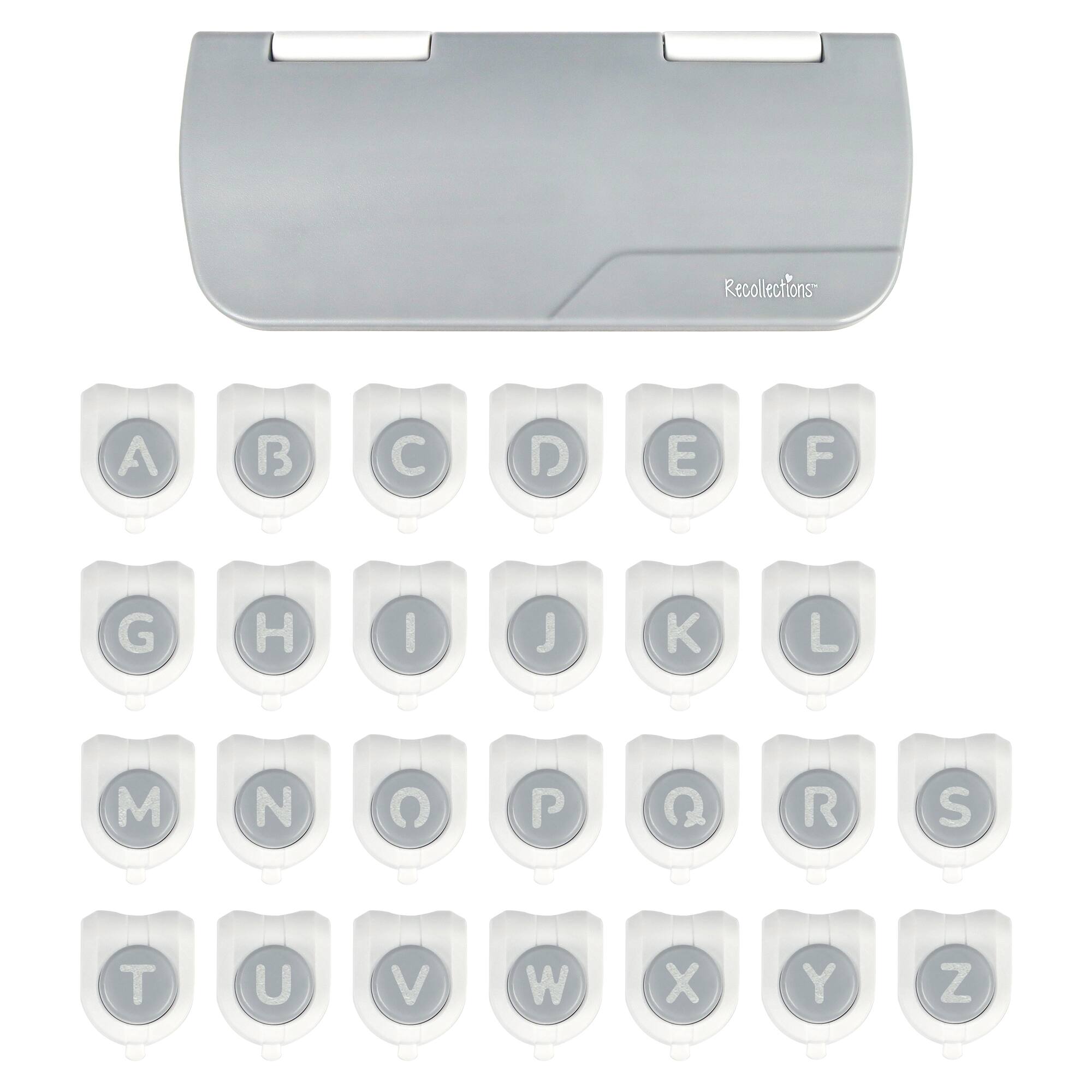 6 Pack: Alphabet Punch Board Set by Recollections™